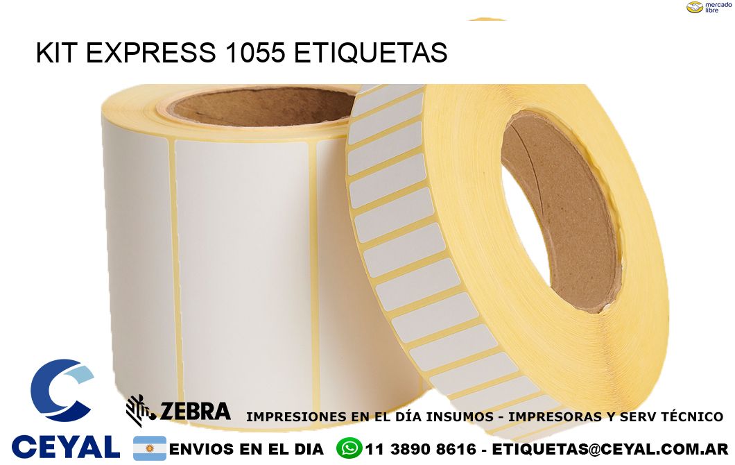 Kit express 1055 etiquetas