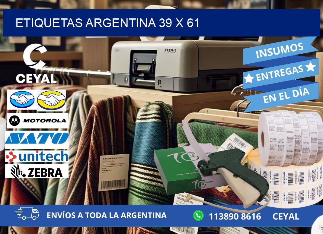 Etiquetas argentina 39 x 61