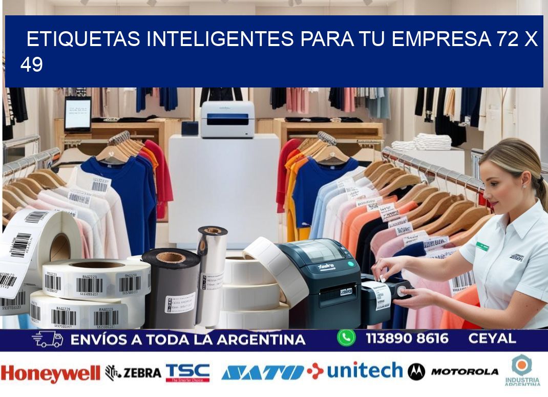 Etiquetas inteligentes para tu empresa 72 x 49