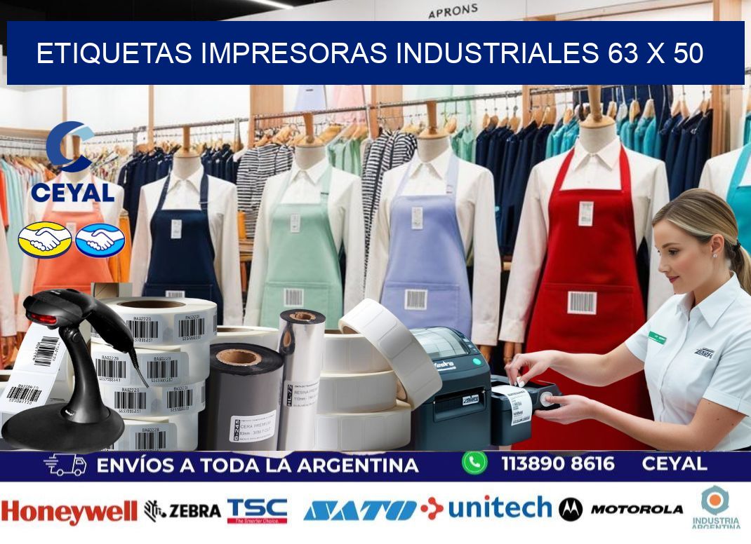 etiquetas impresoras industriales 63 x 50