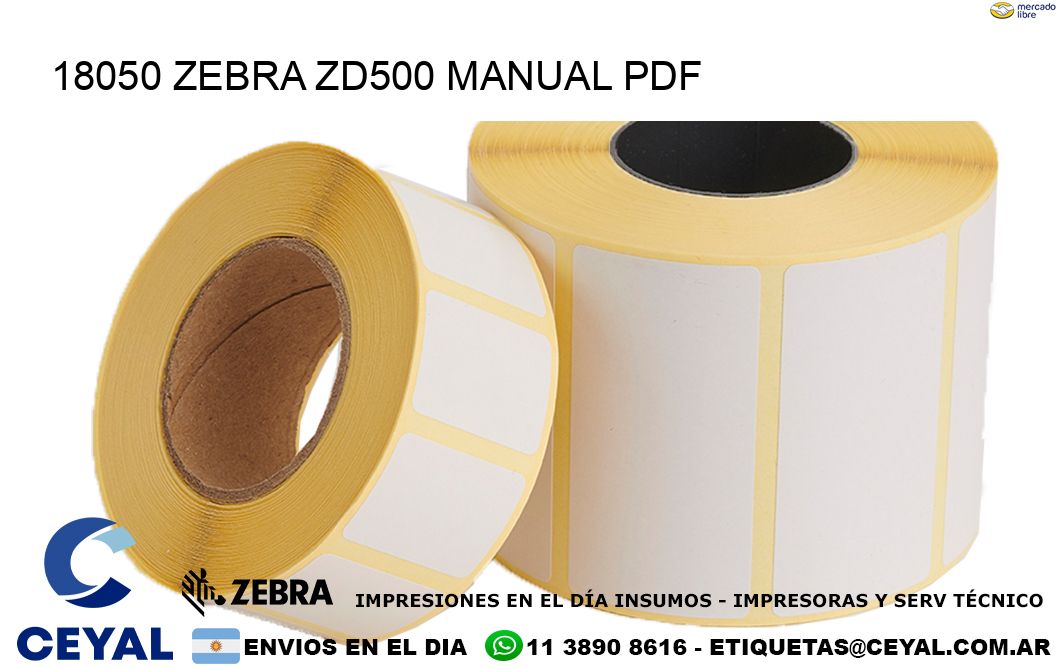 18050 Zebra ZD500 manual PDF