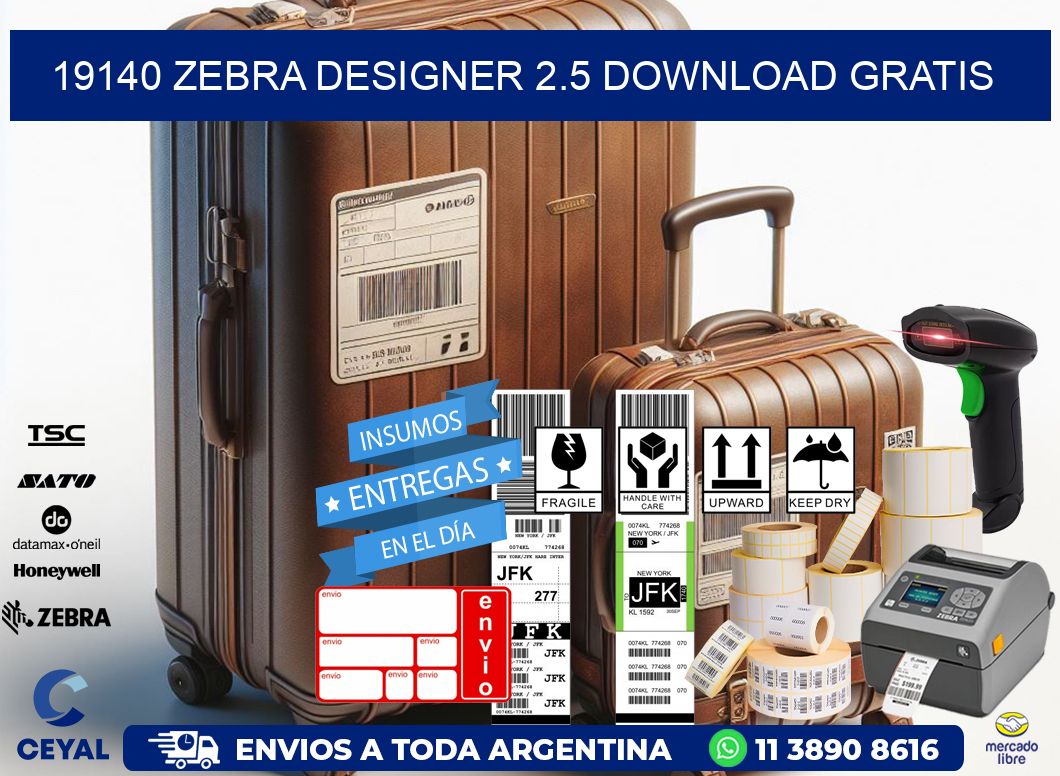 19140 Zebra designer 2.5 download gratis