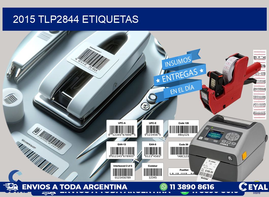 2015 TLP2844 etiquetas