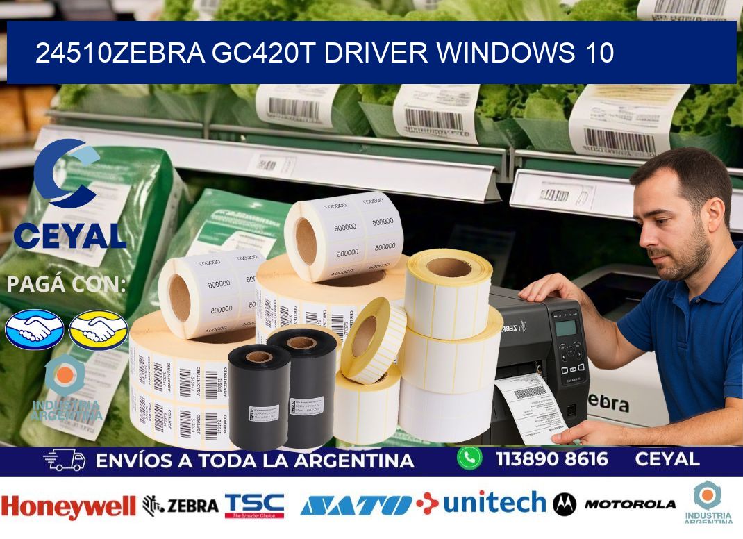 24510Zebra GC420t driver Windows 10