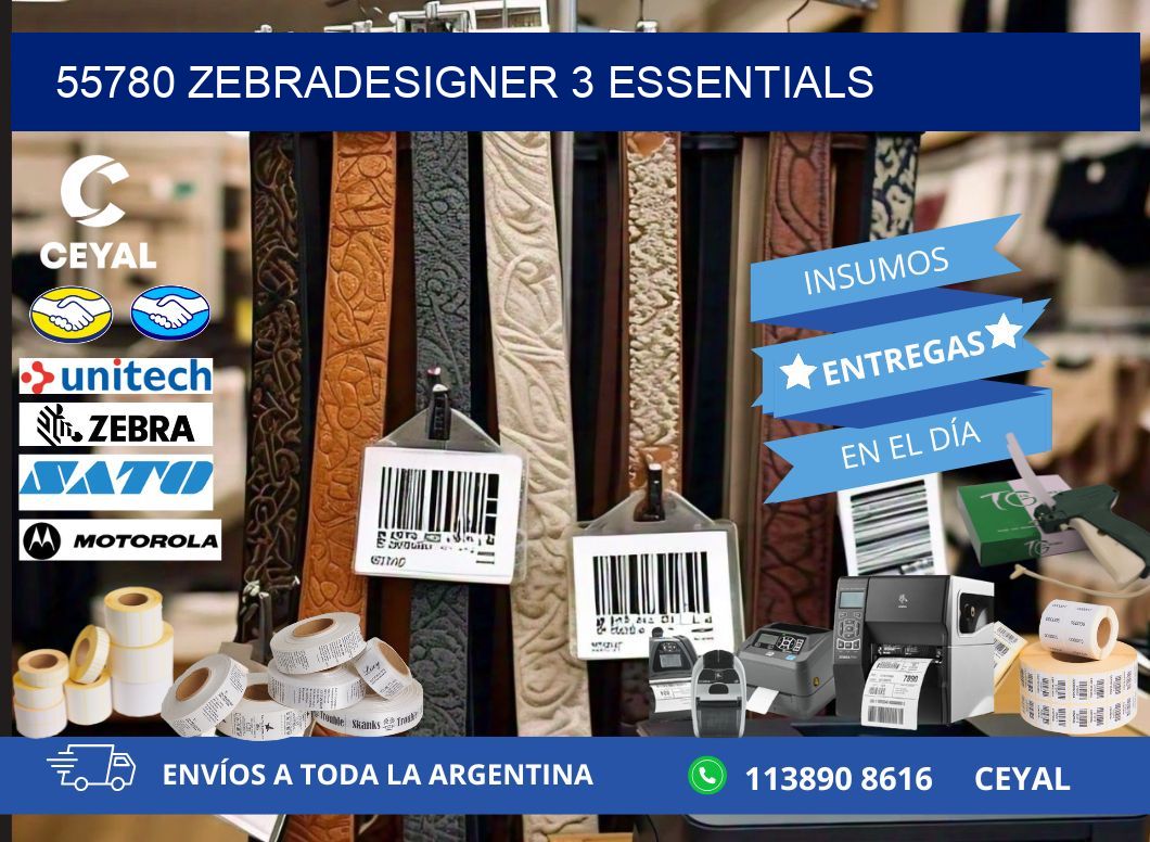 55780 ZebraDesigner 3 Essentials