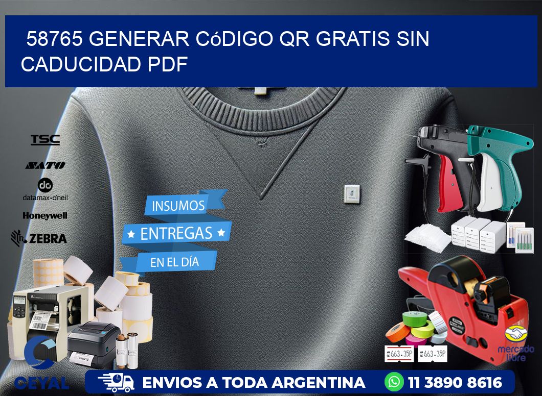 58765 Generar código QR gratis sin caducidad PDF