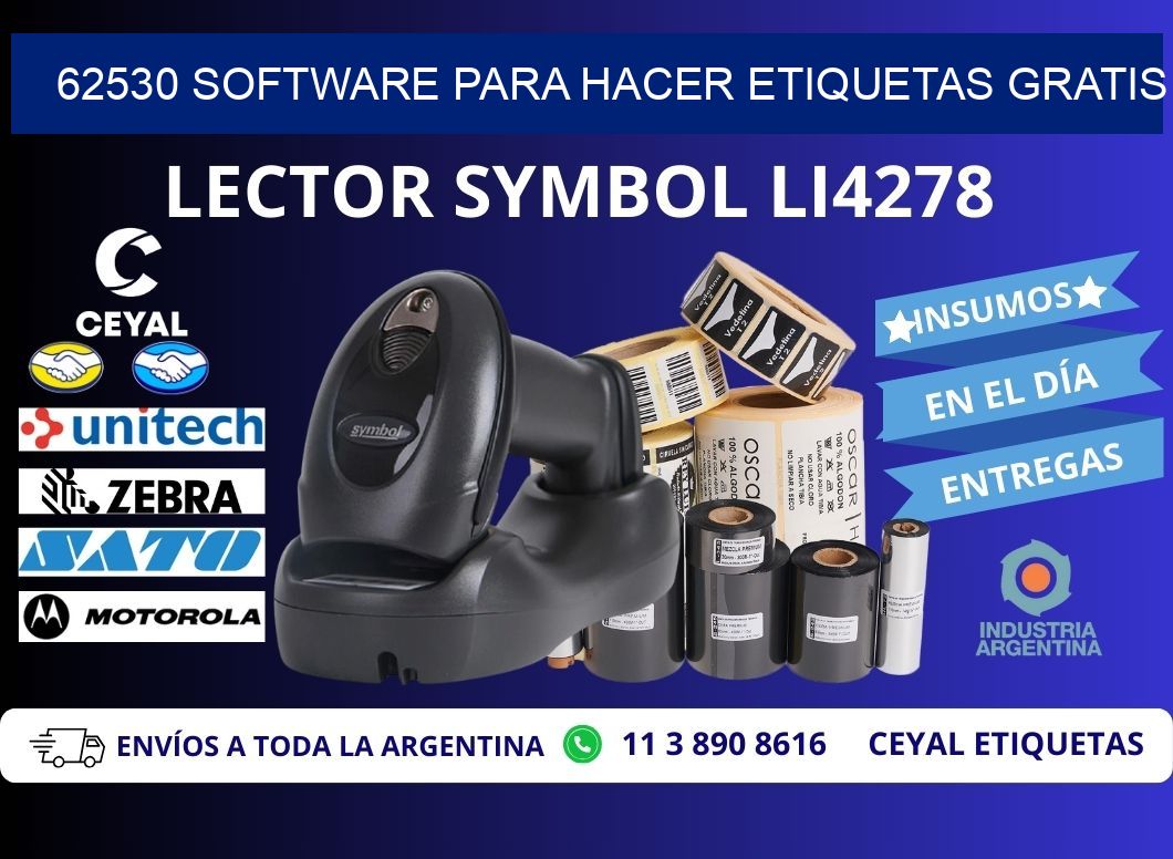 62530 Software para hacer etiquetas gratis