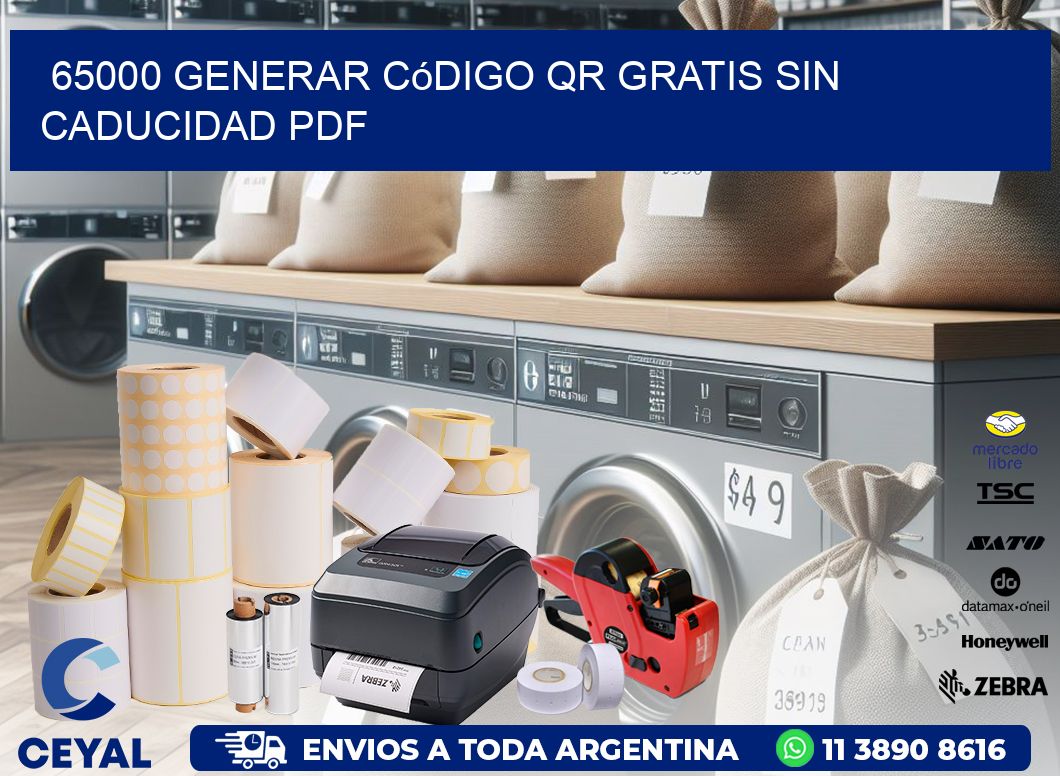 65000 Generar código QR gratis sin caducidad PDF