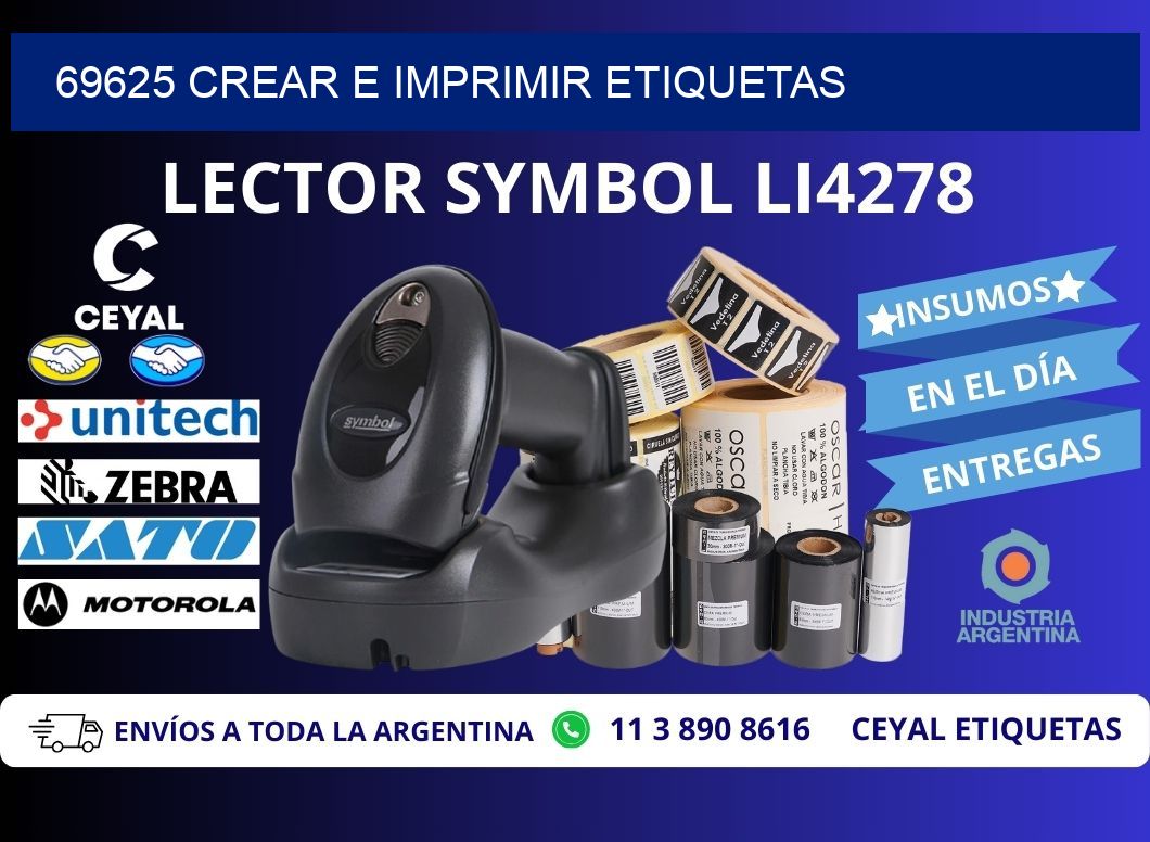 69625 Crear e imprimir etiquetas