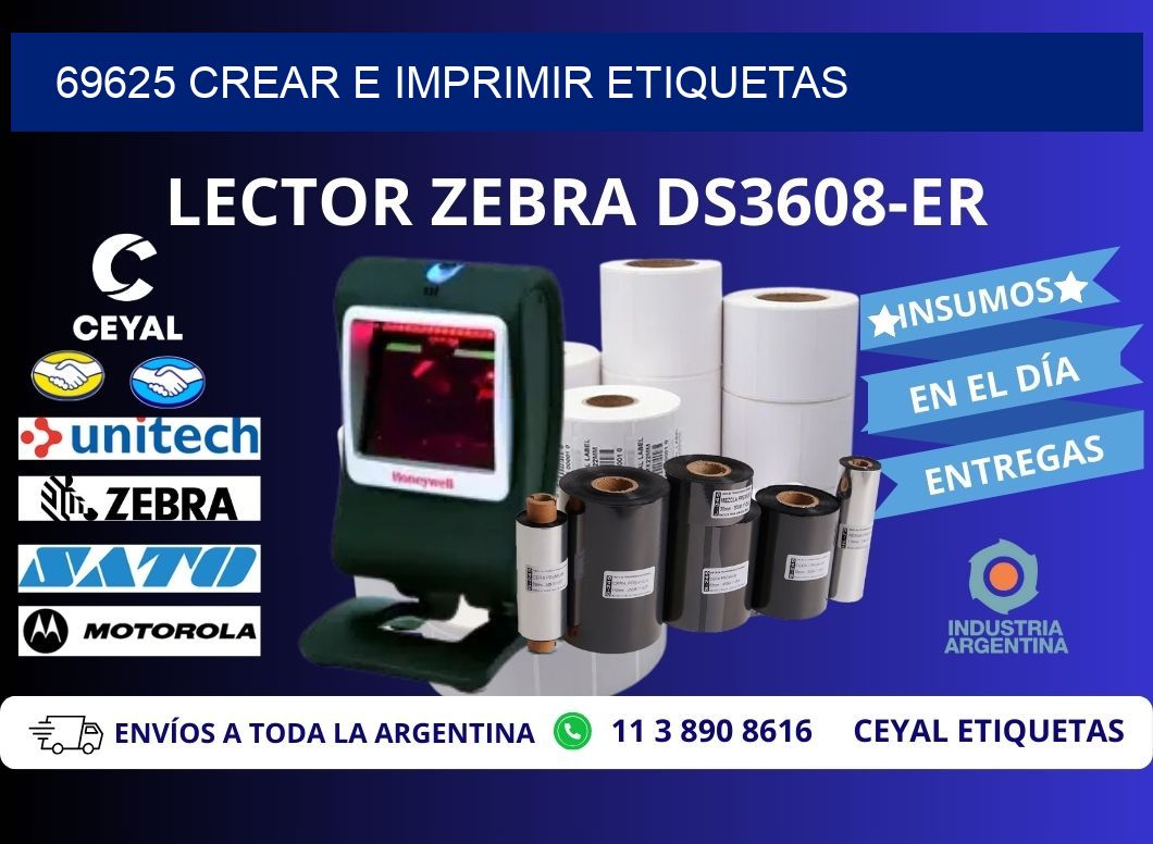 69625 Crear e imprimir etiquetas