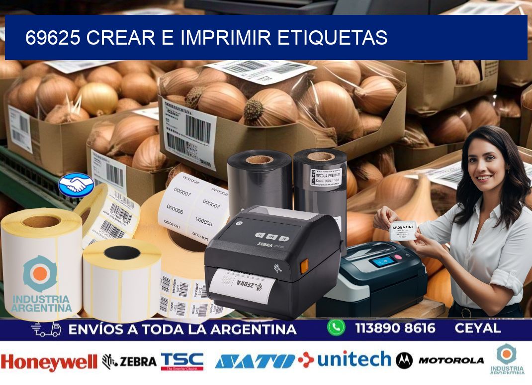 69625 Crear e imprimir etiquetas