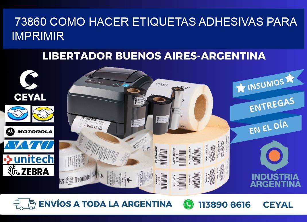 73860 Como hacer etiquetas adhesivas para imprimir
