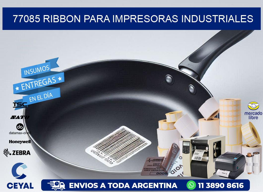 77085 Ribbon para impresoras industriales