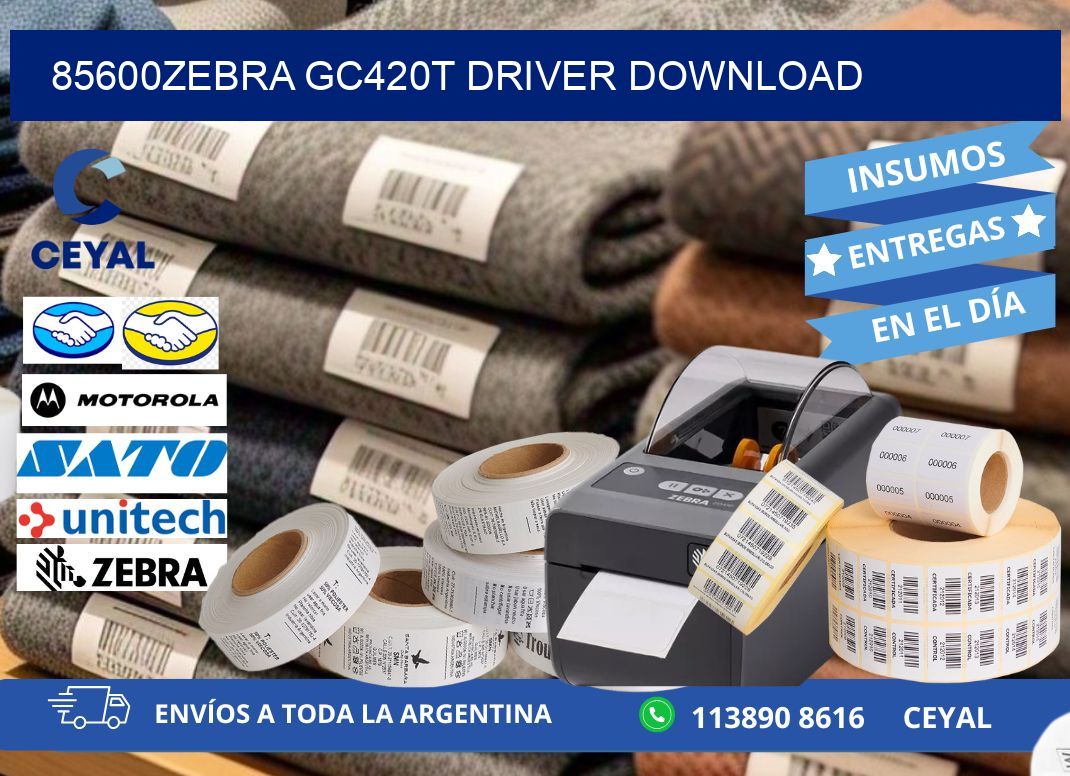 85600Zebra GC420t driver download