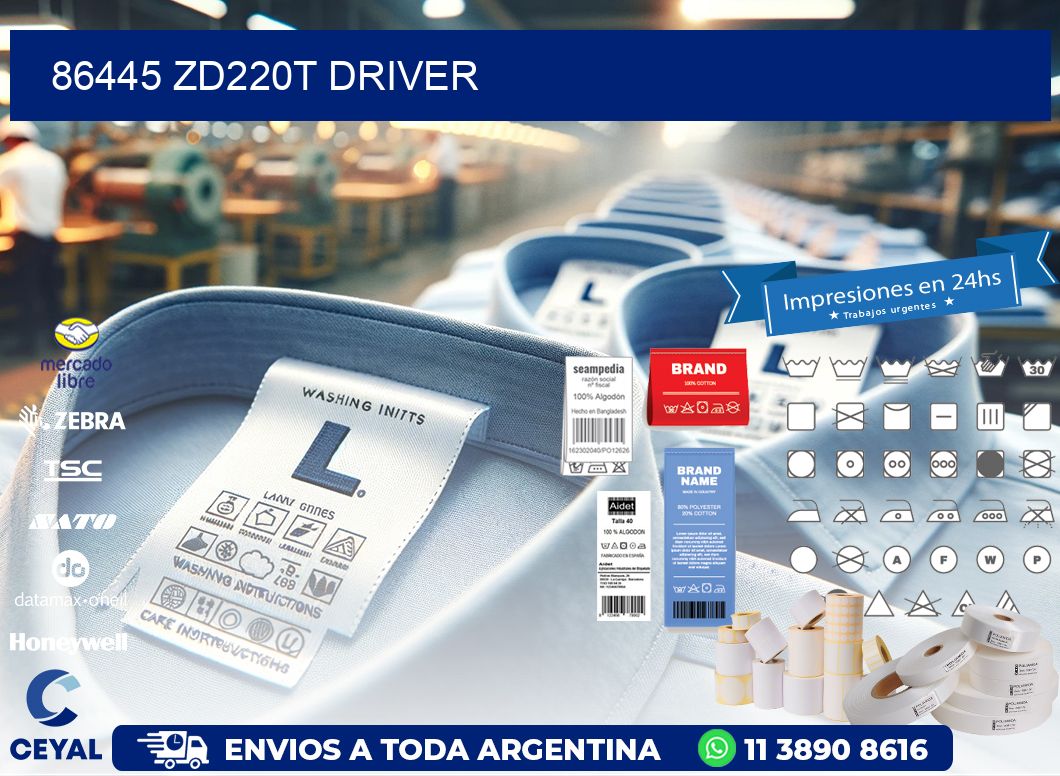 86445 ZD220t driver