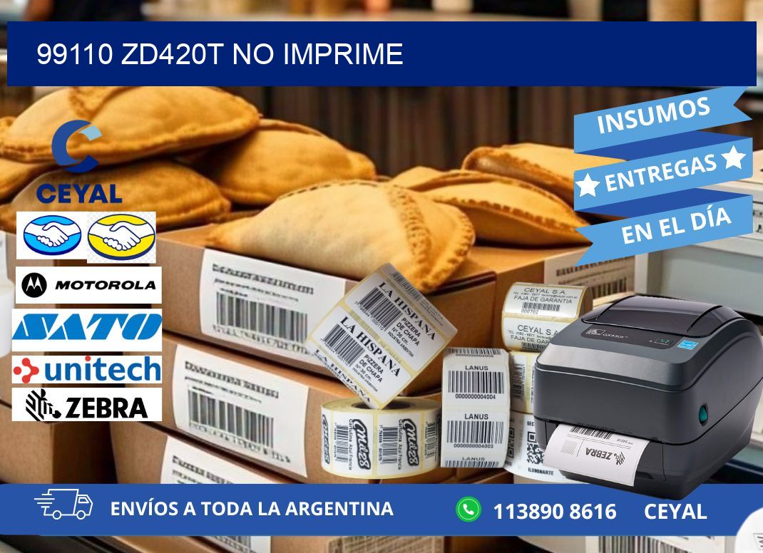 99110 ZD420t no imprime