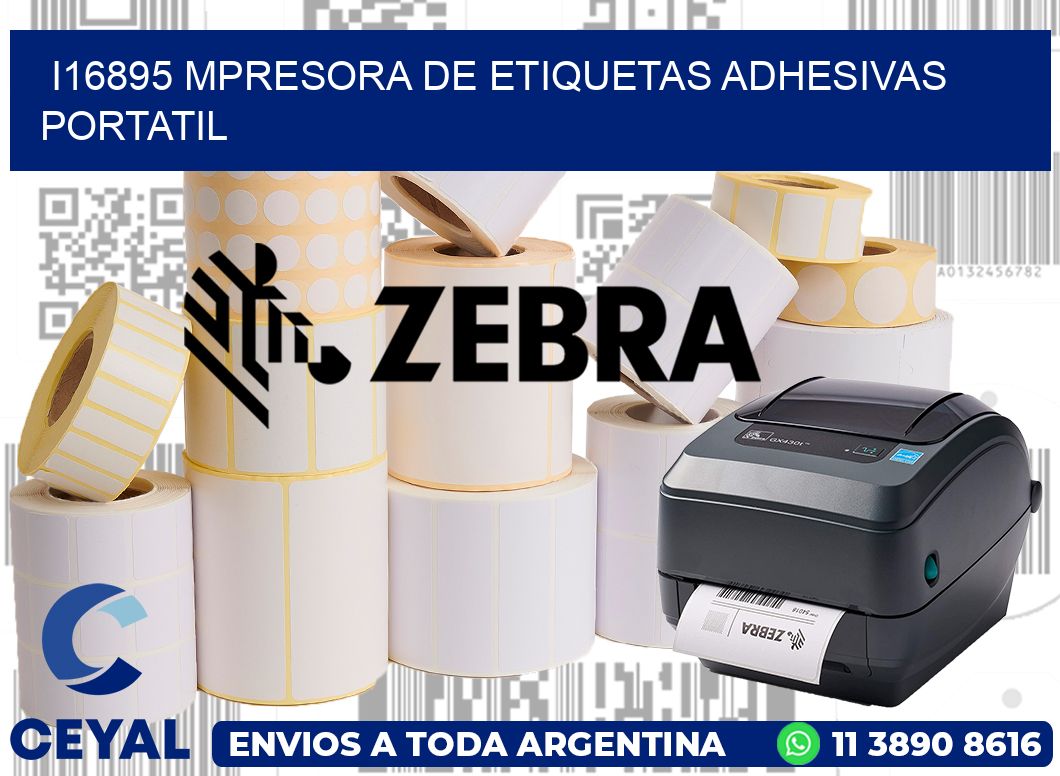 i16895 mpresora de etiquetas adhesivas portatil
