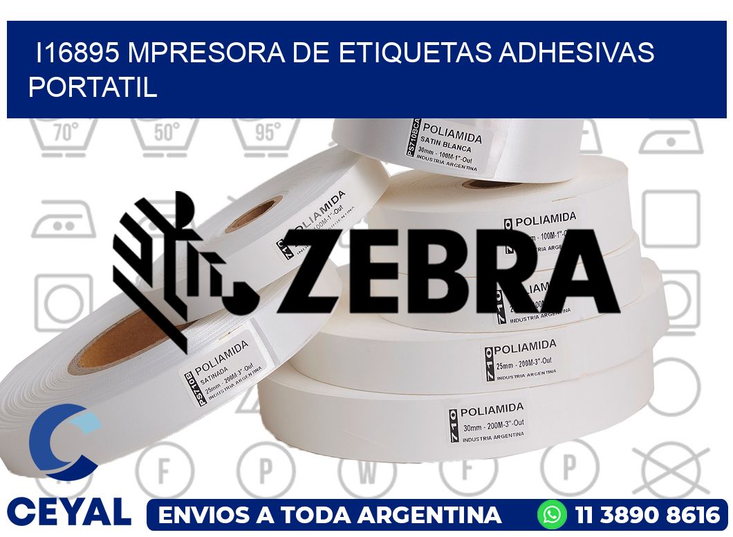 i16895 mpresora de etiquetas adhesivas portatil