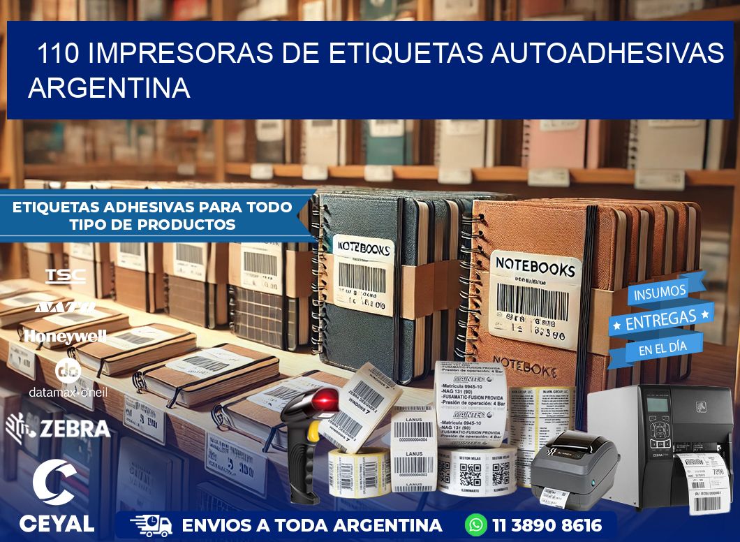 110 Impresoras de etiquetas autoadhesivas argentina