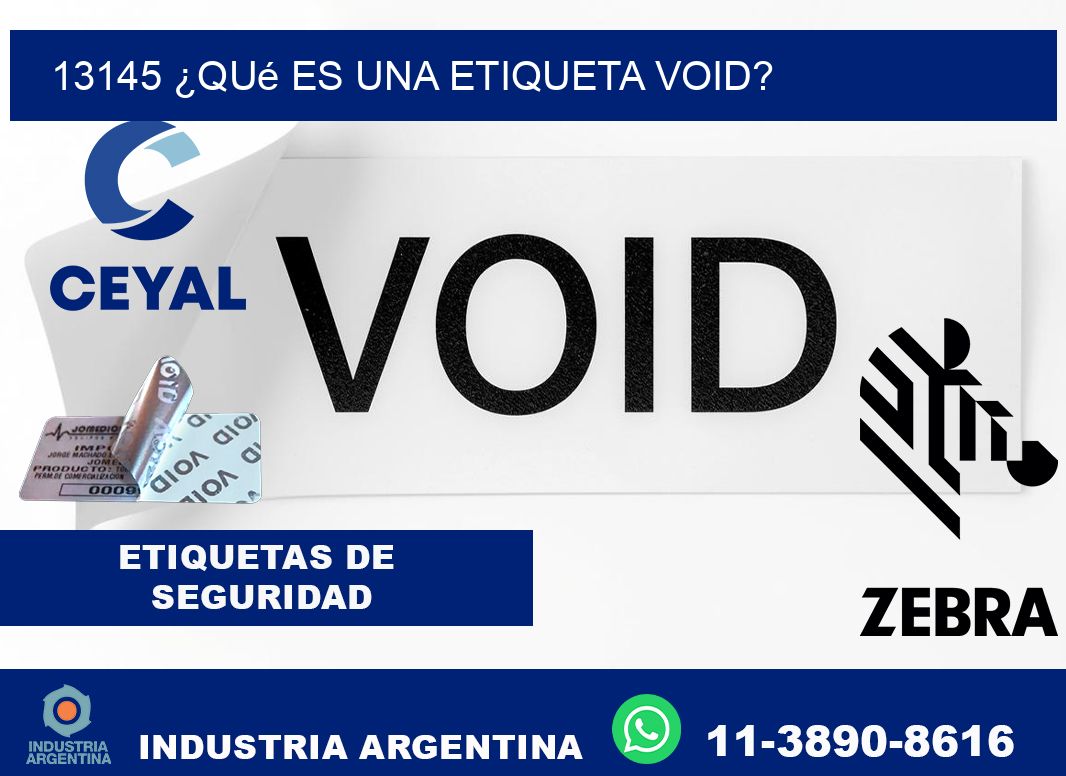 13145 ¿Qué es una etiqueta void?