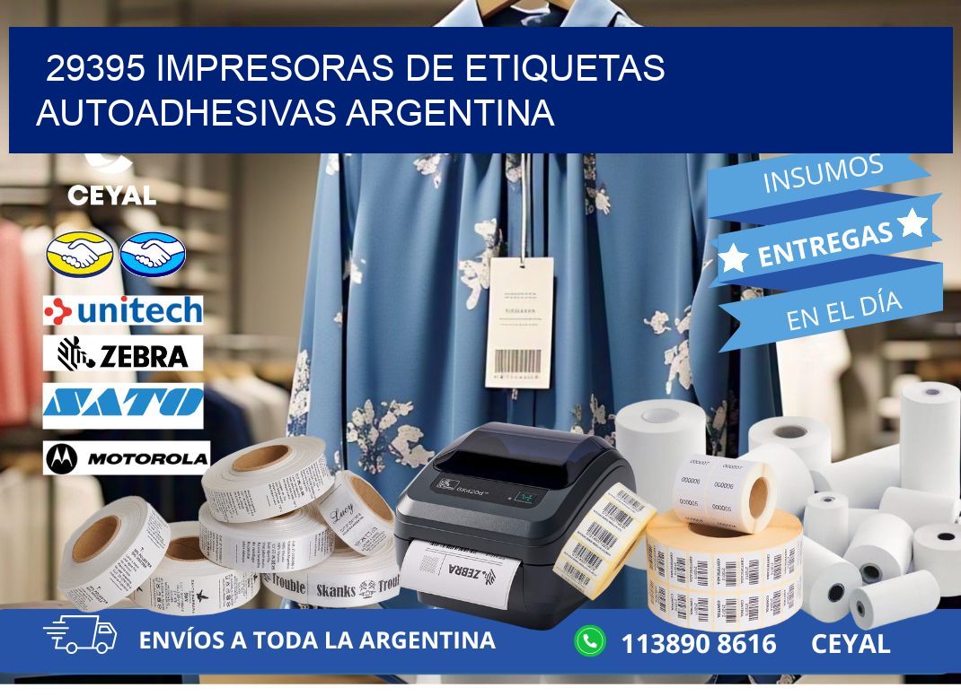 29395 Impresoras de etiquetas autoadhesivas argentina