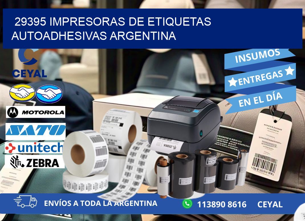 29395 Impresoras de etiquetas autoadhesivas argentina