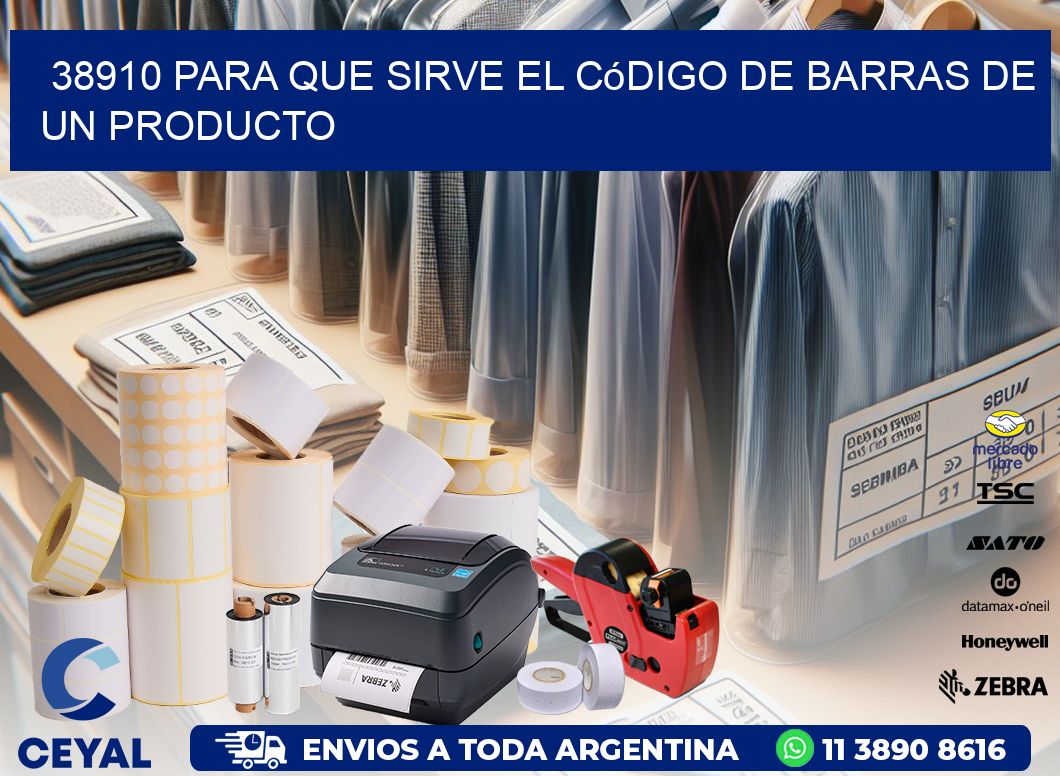 38910 Para que sirve el código de barras de un producto