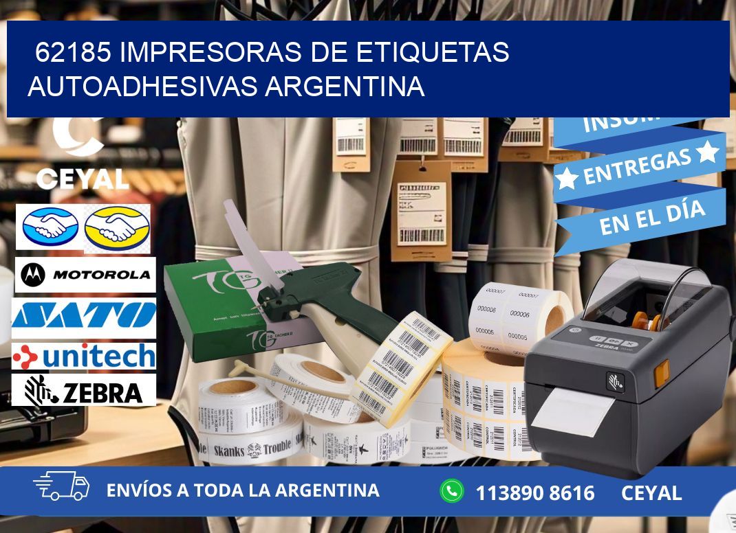 62185 Impresoras de etiquetas autoadhesivas argentina