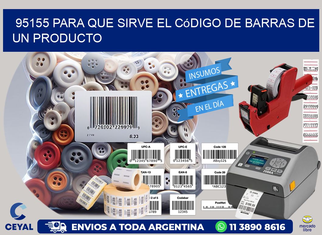 95155 Para que sirve el código de barras de un producto