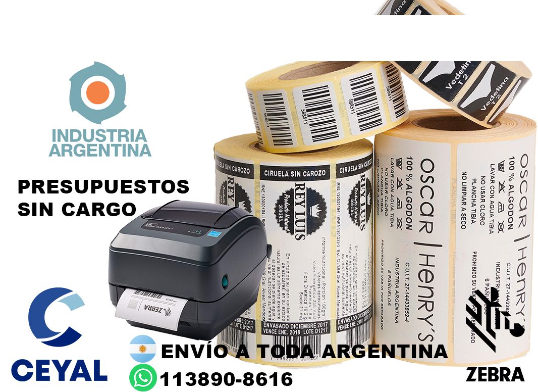 impresora TSC + 43140 etiquetas + ribbon