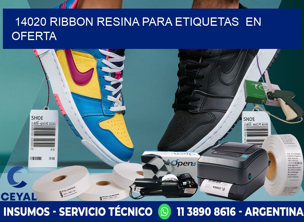 14020 ribbon resina para etiquetas  en oferta