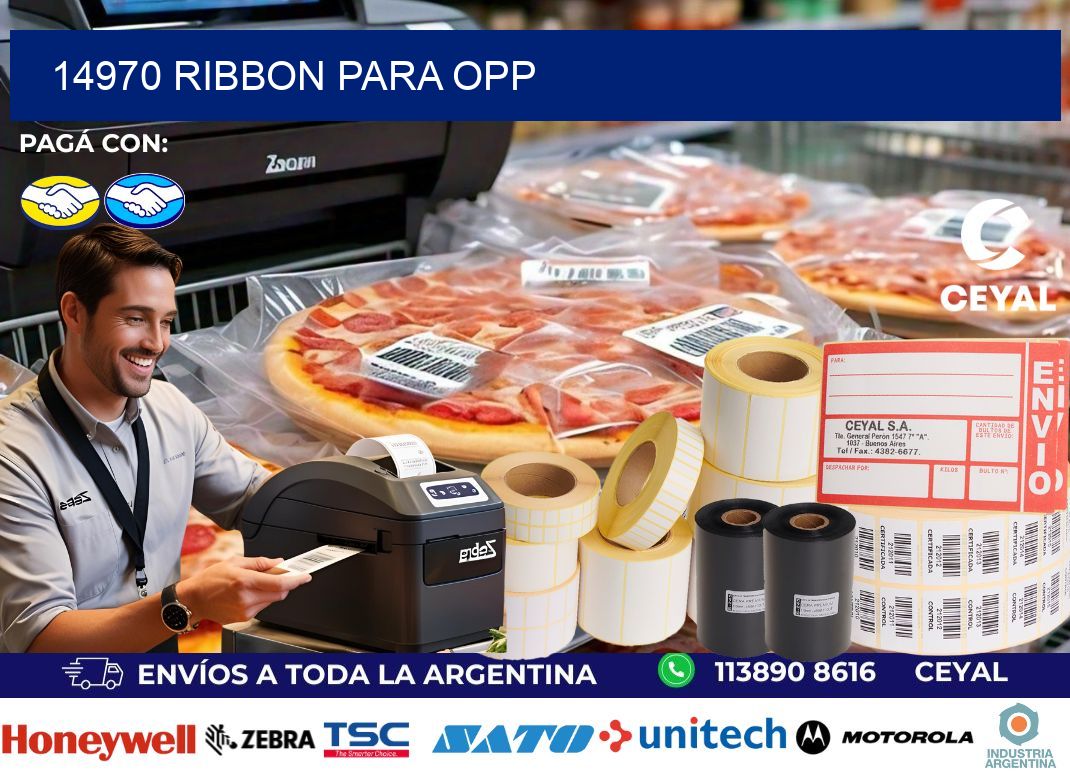 14970 ribbon para opp