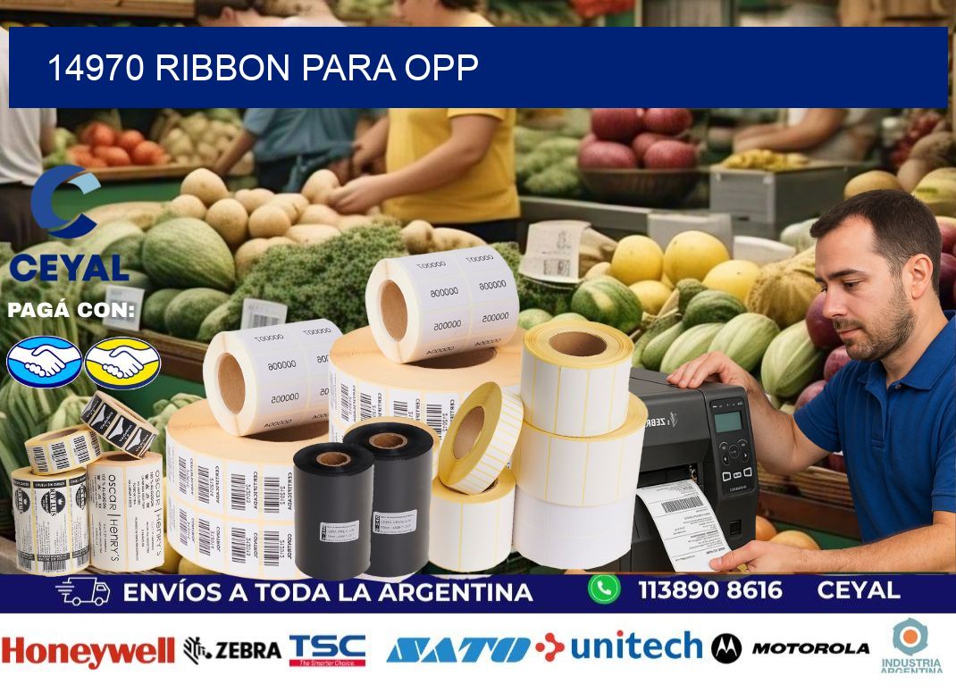 14970 ribbon para opp
