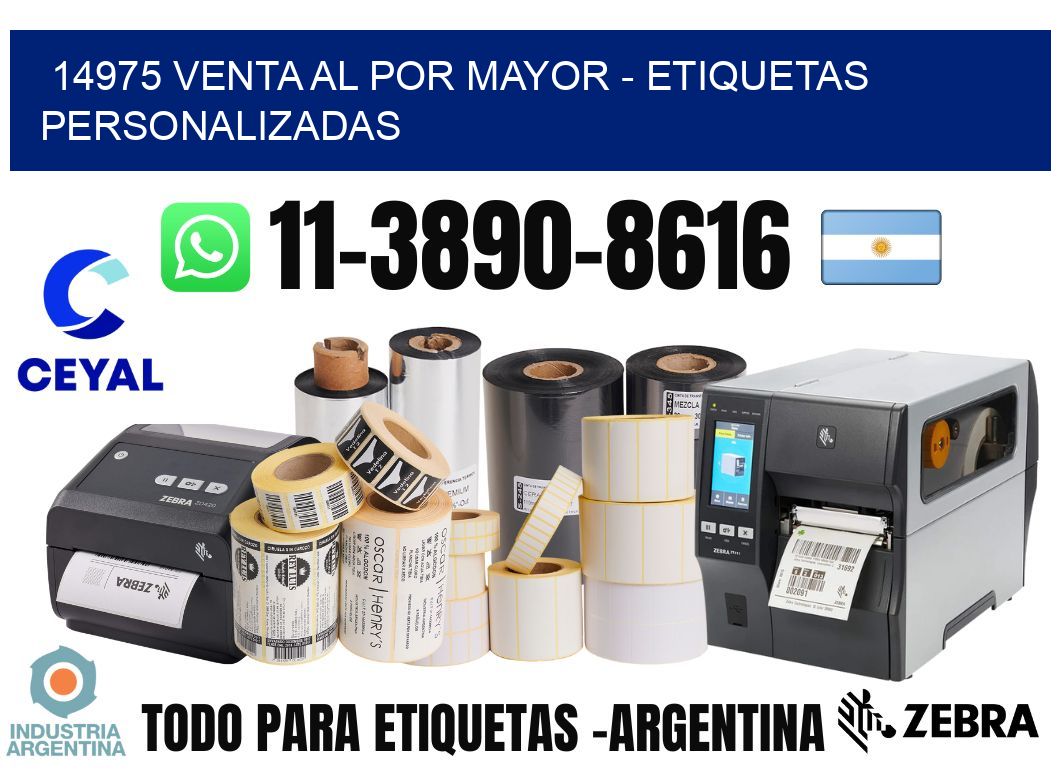 14975 Venta al Por Mayor - Etiquetas Personalizadas