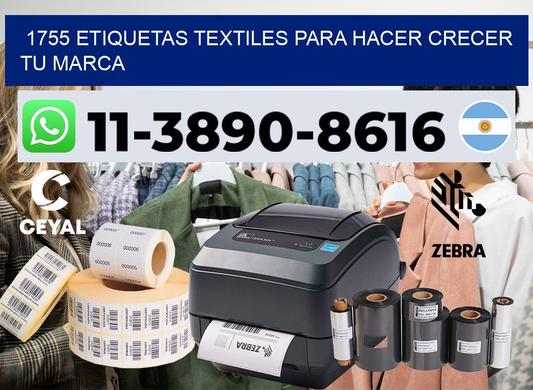 1755 Etiquetas textiles para hacer crecer tu marca