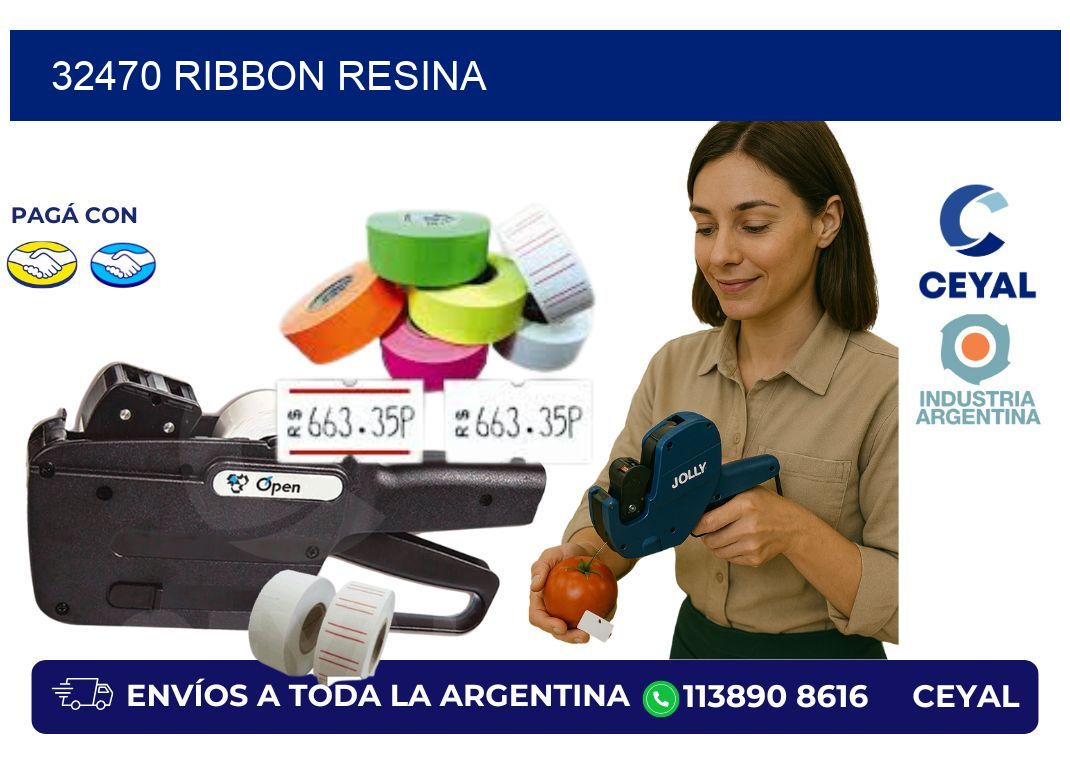 32470 ribbon resina