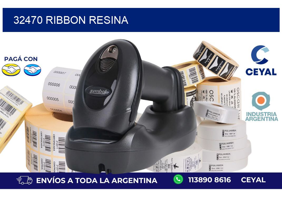 32470 ribbon resina