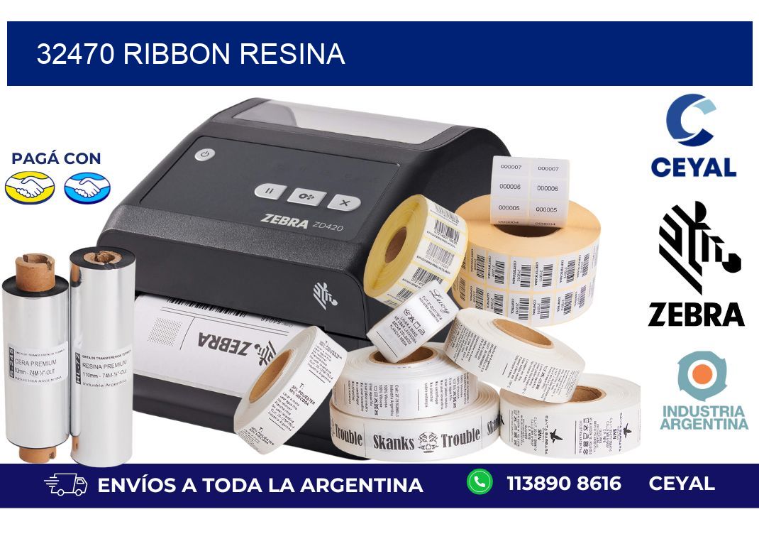 32470 ribbon resina