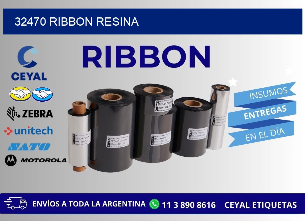 32470 ribbon resina