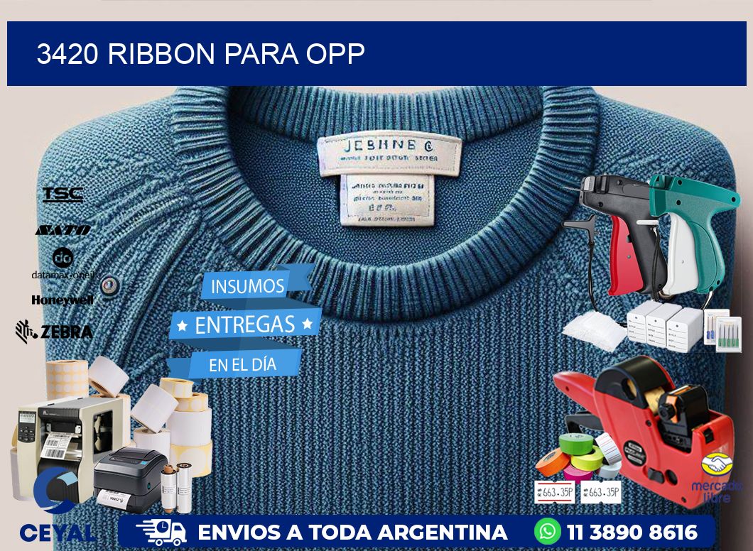 3420 ribbon para opp