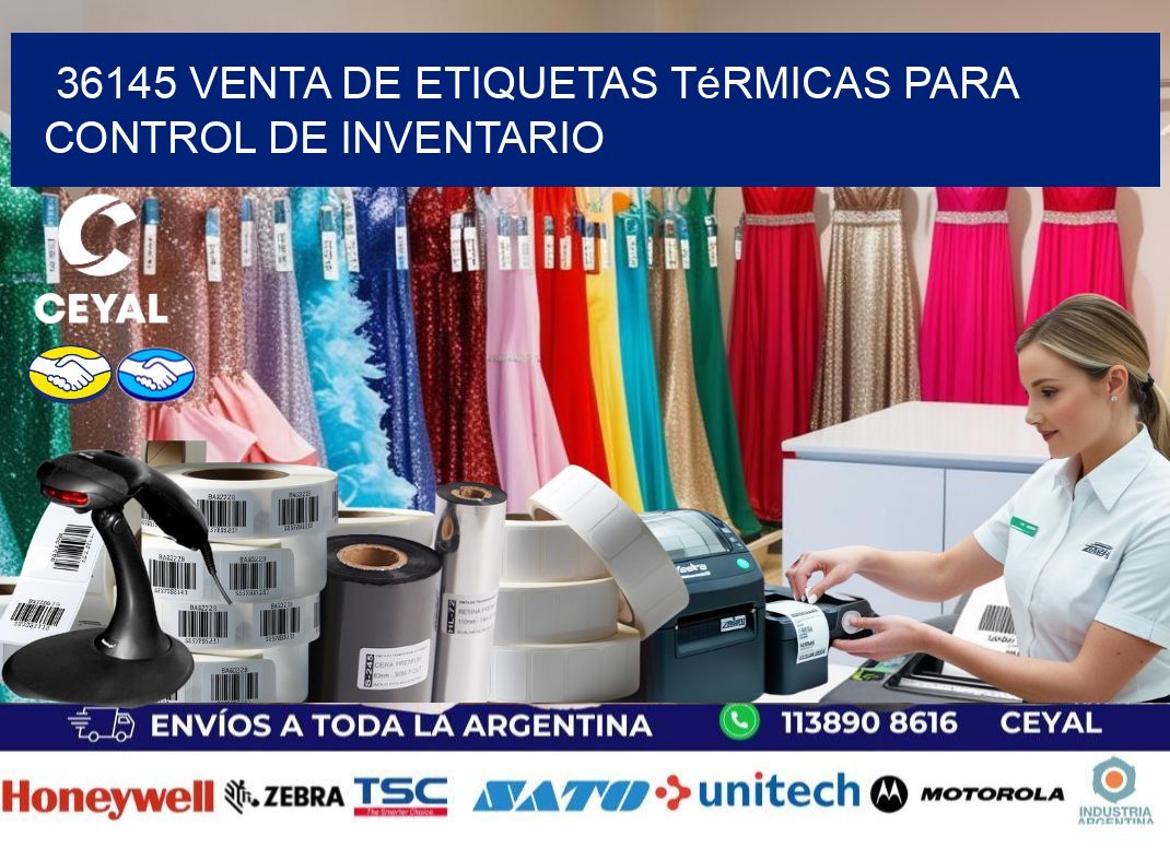 36145 venta de etiquetas térmicas para control de inventario