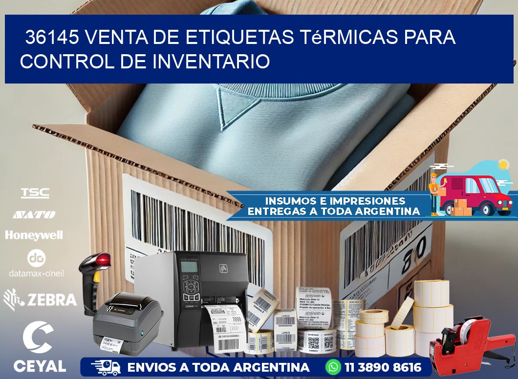 36145 venta de etiquetas térmicas para control de inventario