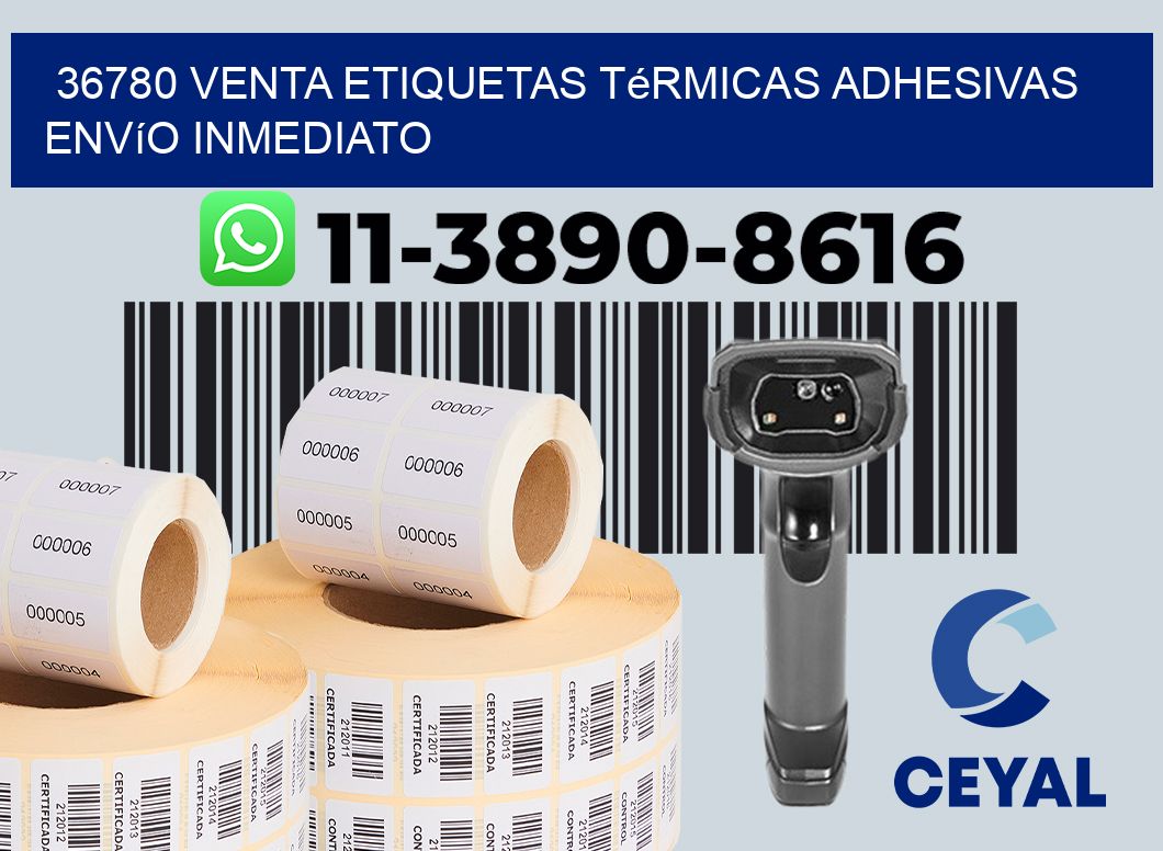 36780 venta etiquetas térmicas adhesivas envío inmediato