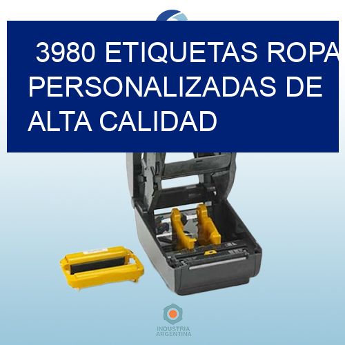 3980 Etiquetas ropa personalizadas de alta calidad
