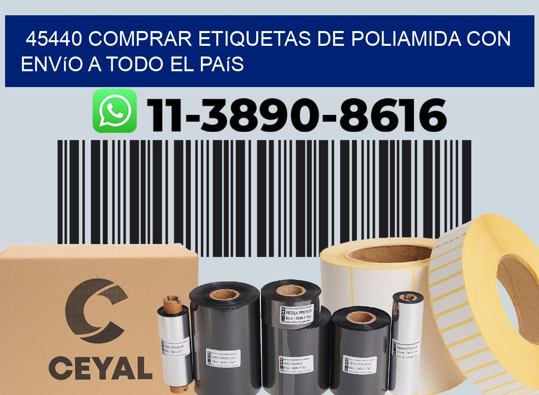 45440 comprar etiquetas de poliamida con envío a todo el país