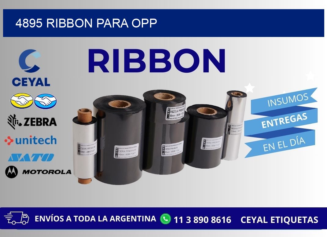 4895 ribbon para opp