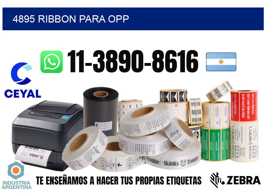 4895 ribbon para opp