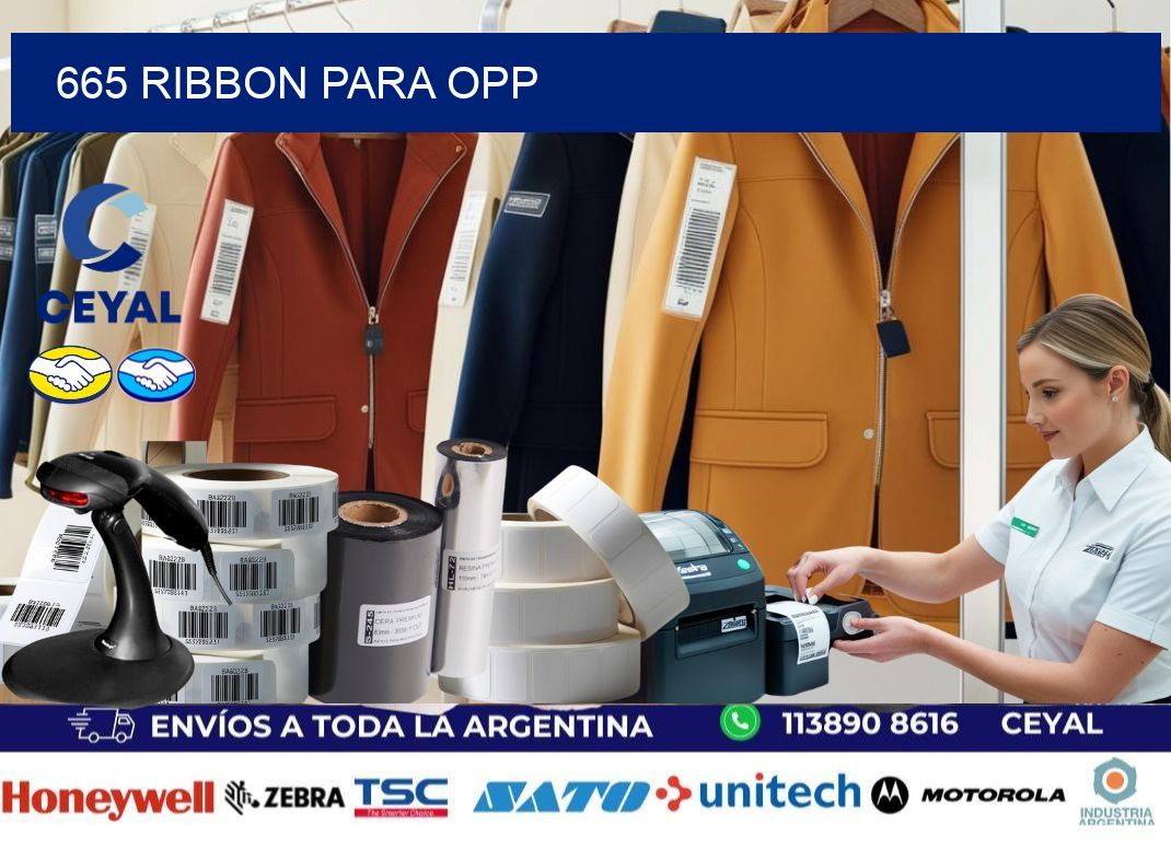 665 ribbon para opp