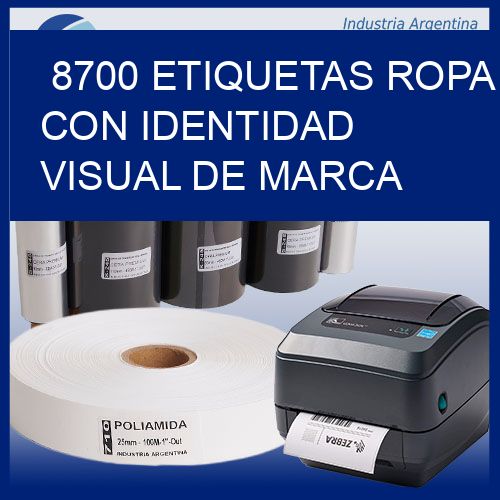 8700 Etiquetas ropa con identidad visual de marca