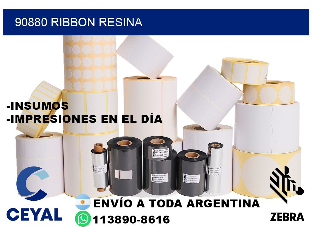 90880 ribbon resina